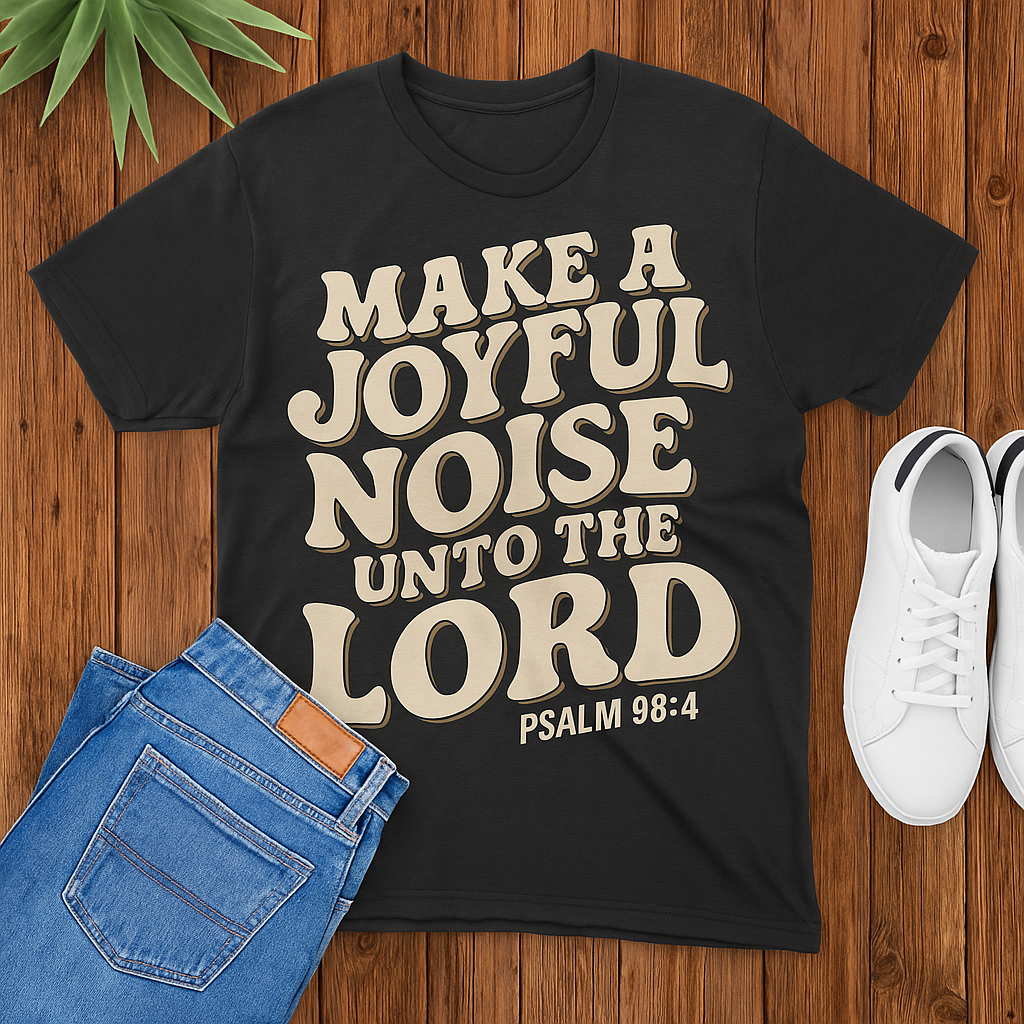 Make a Joyful Noise Bible Tshirt