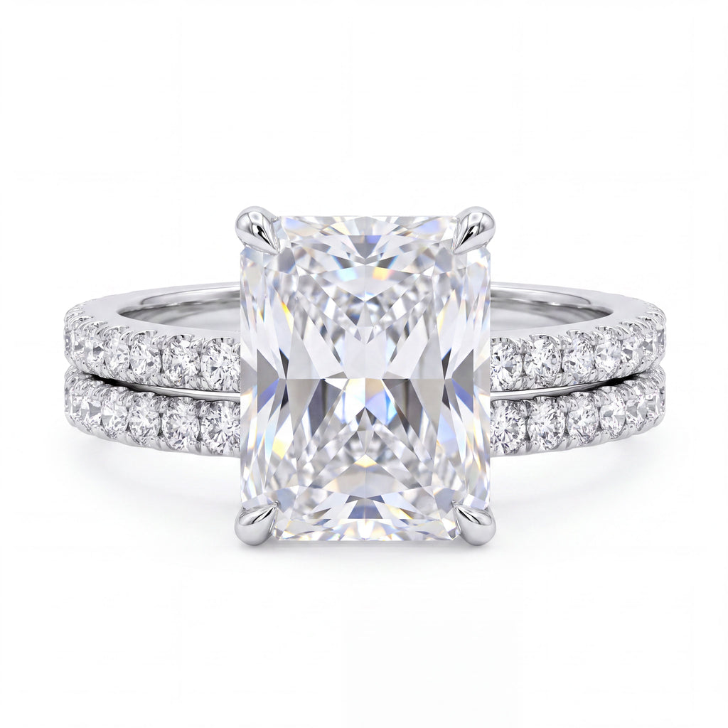 Ladies 925 Sterling silver engagement ring